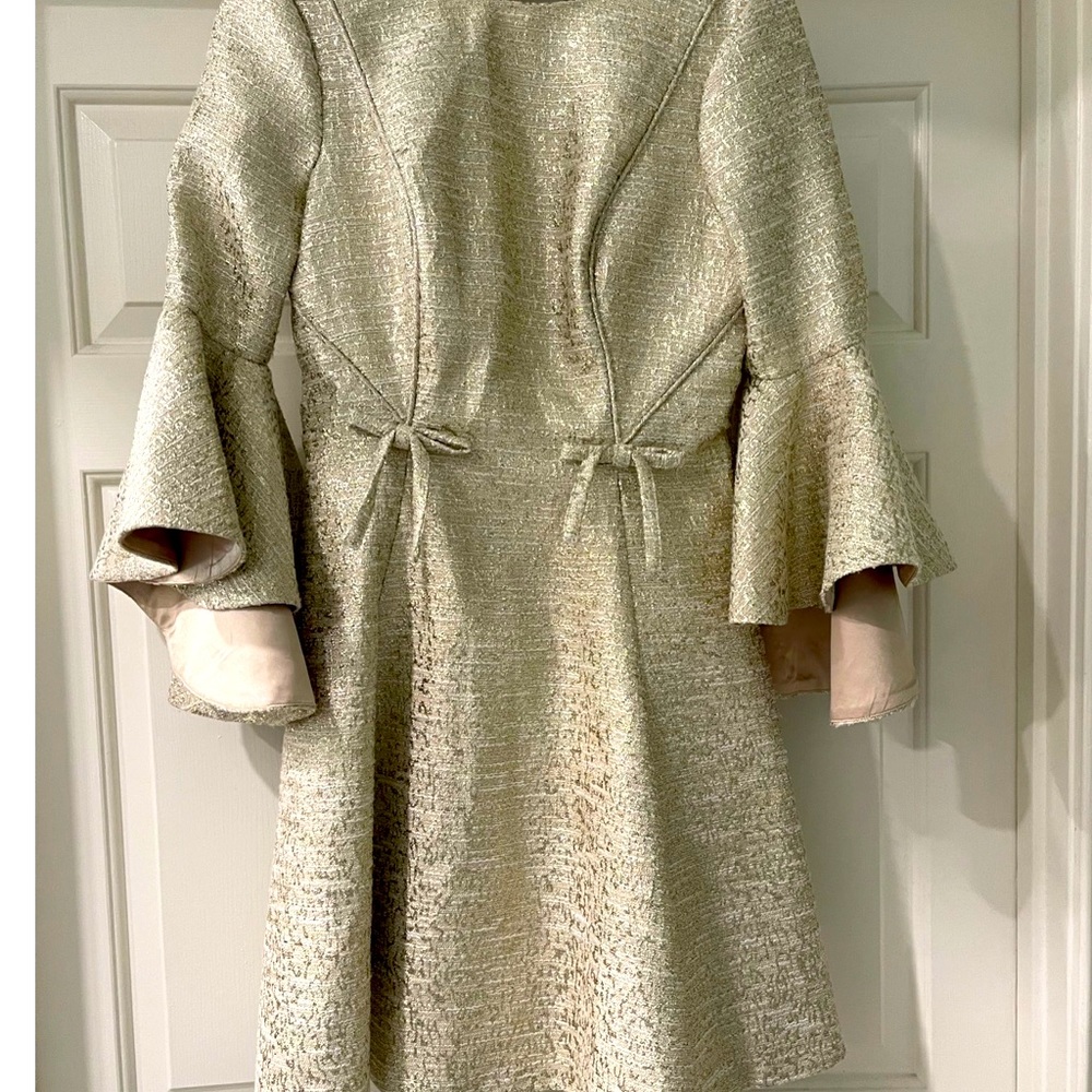 Sz 4 Badgley Mischka dress - Picture 3 of 4